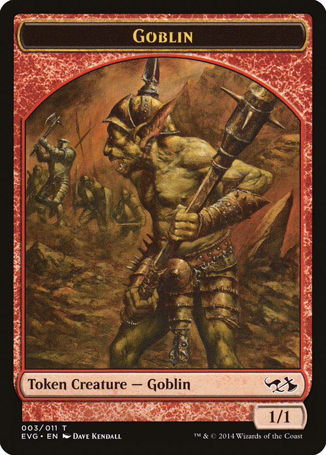 Goblin Token (Elves vs. Goblins) [Duel Decks Anthology Tokens] | The CG Realm