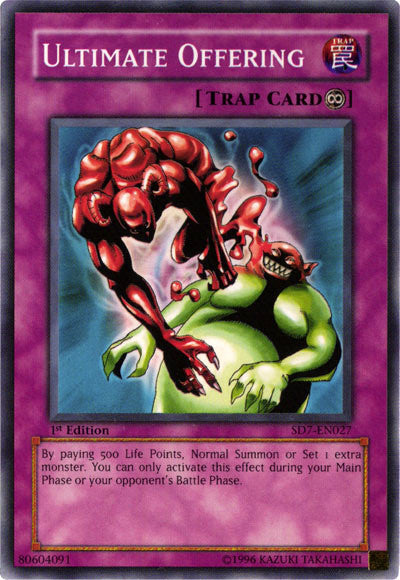 Ultimate Offering [SD7-EN027] Common | The CG Realm