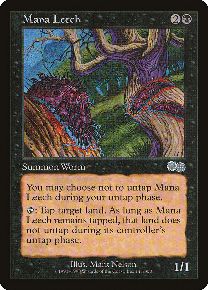 Mana Leech [Urza's Saga] | The CG Realm