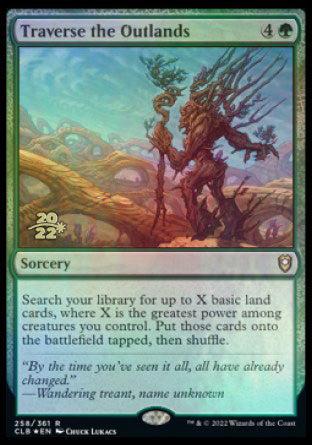 Traverse the Outlands [Commander Legends: Battle for Baldur's Gate Prerelease Promos] | The CG Realm