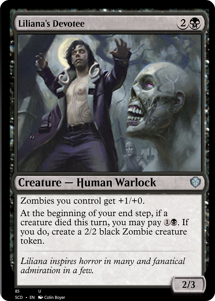 Liliana's Devotee [Starter Commander Decks] | The CG Realm