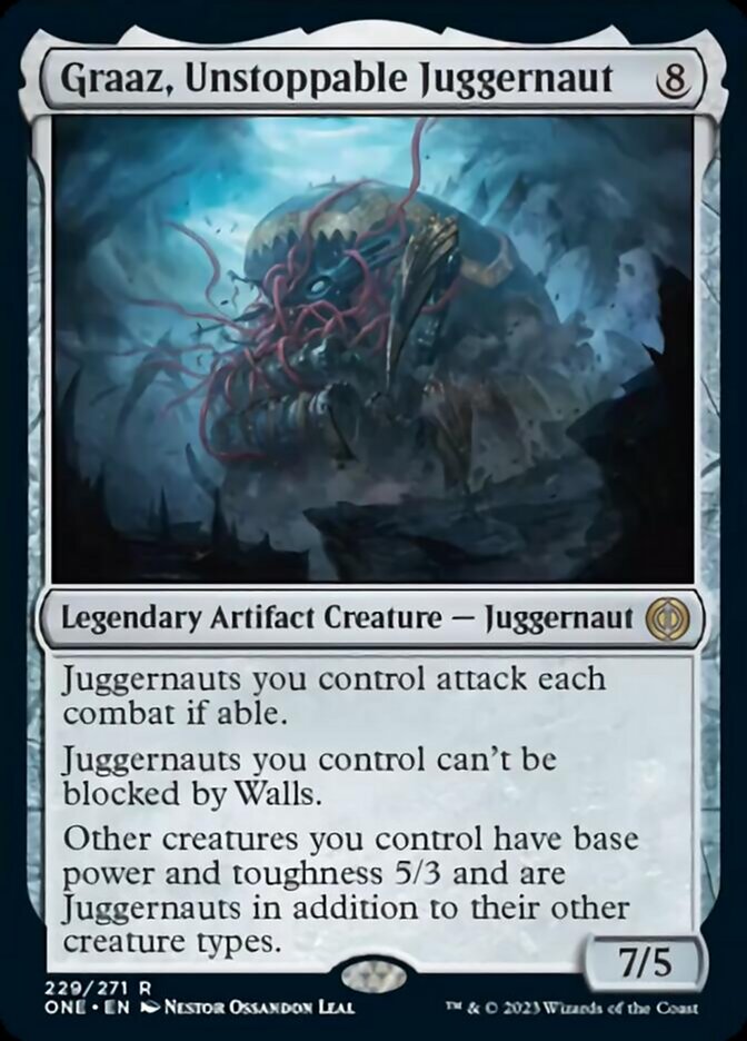 Graaz, Unstoppable Juggernaut [Phyrexia: All Will Be One] | The CG Realm