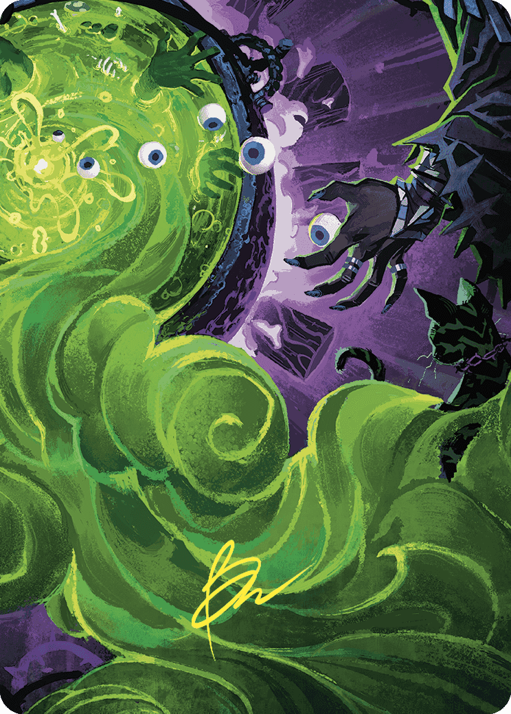 Waste Not Art Card (Gold-Stamped Signature) [Wilds of Eldraine Art Series] | The CG Realm
