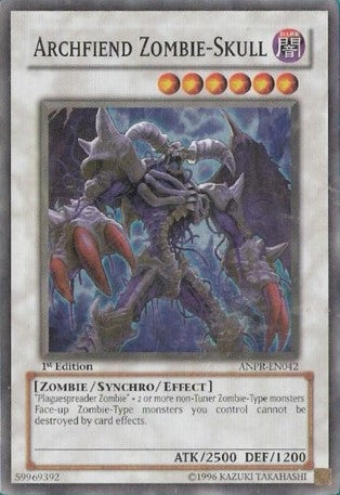 Archfiend Zombie-Skull [ANPR-EN042] Super Rare | The CG Realm