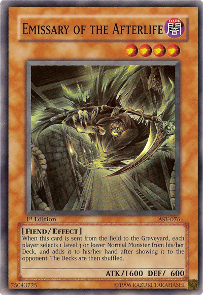 Emissary of the Afterlife [AST-076] Super Rare | The CG Realm