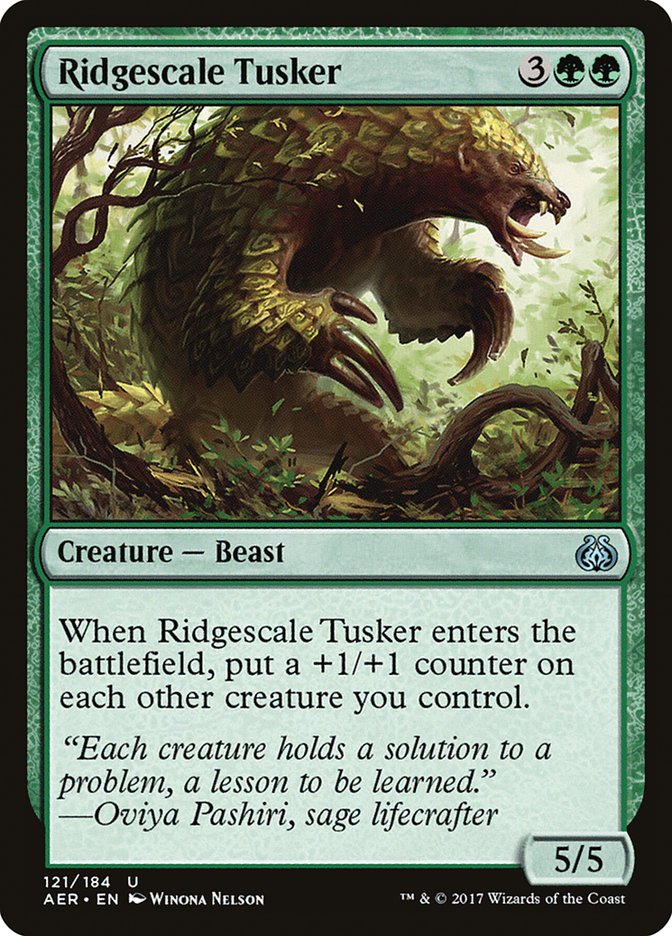Ridgescale Tusker [Aether Revolt] | The CG Realm