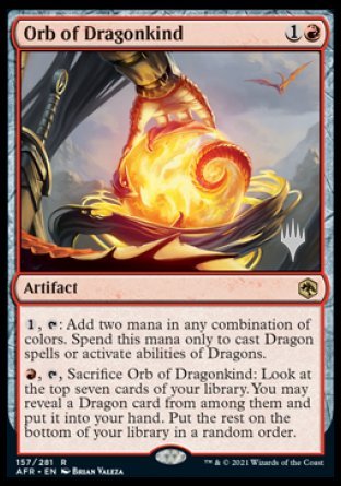 Orb of Dragonkind (Promo Pack) [Dungeons & Dragons: Adventures in the Forgotten Realms Promos] | The CG Realm
