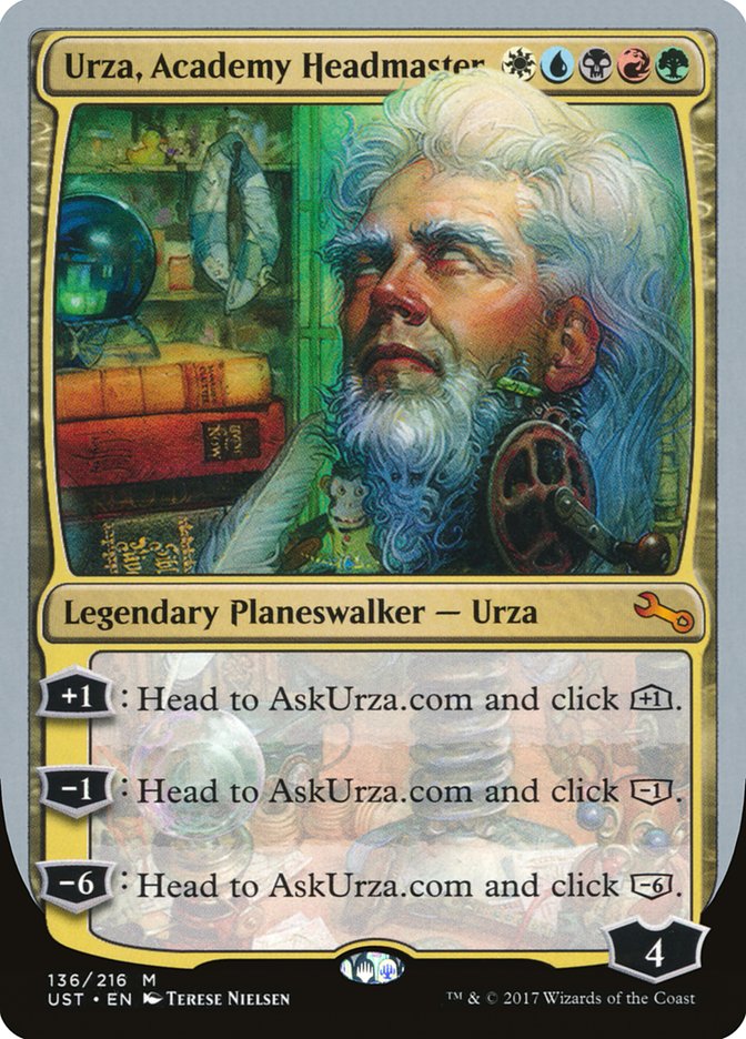 Urza, Academy Headmaster [Unstable] | The CG Realm