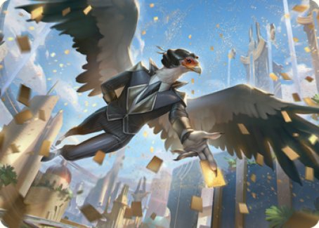Skyboon Evangelist Art Card [Streets of New Capenna Art Series] | The CG Realm