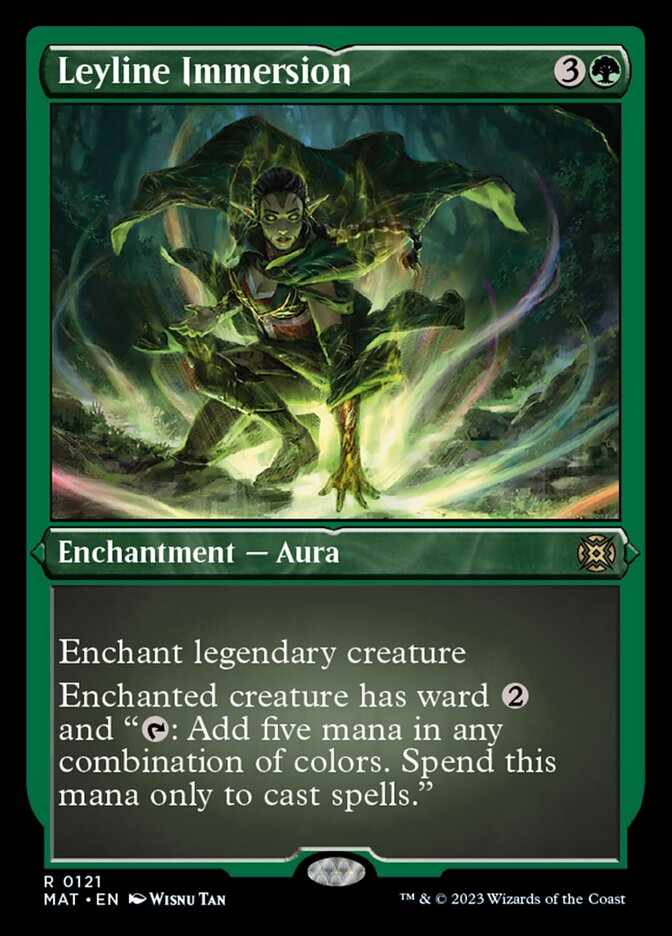 Leyline Immersion (Foil Etched) [March of the Machine: The Aftermath] | The CG Realm
