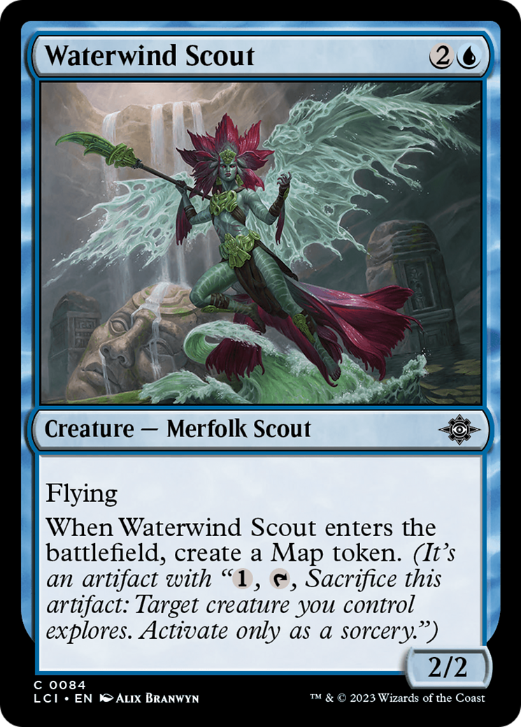 Waterwind Scout [The Lost Caverns of Ixalan] | The CG Realm