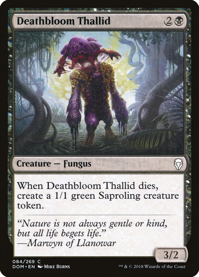 Deathbloom Thallid [Dominaria] | The CG Realm