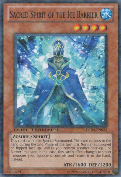 Sacred Spirit of the Ice Barrier [DT04-EN034] Common | The CG Realm