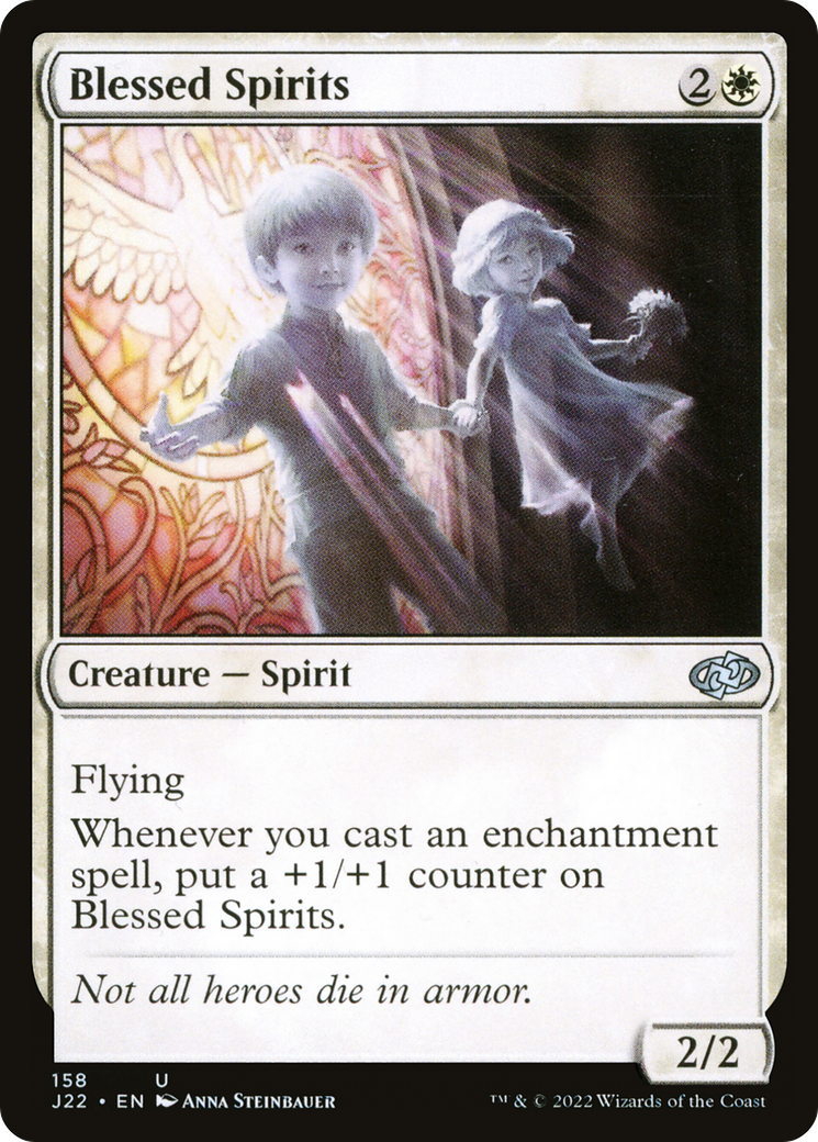 Blessed Spirits [Jumpstart 2022] | The CG Realm