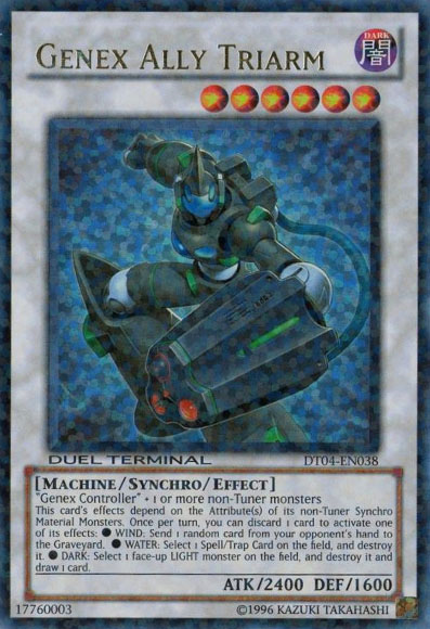 Genex Ally Triarm [DT04-EN038] Ultra Rare | The CG Realm