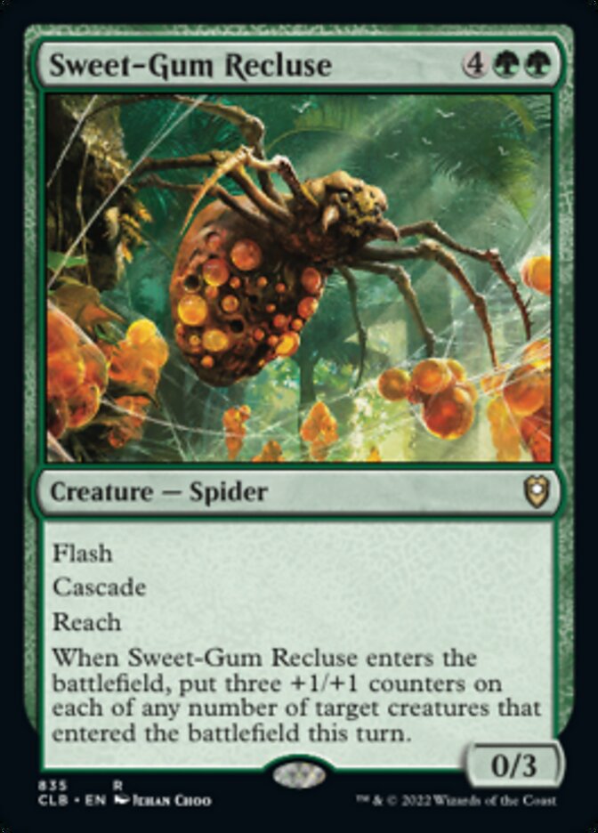 Sweet-Gum Recluse [Commander Legends: Battle for Baldur's Gate] | The CG Realm