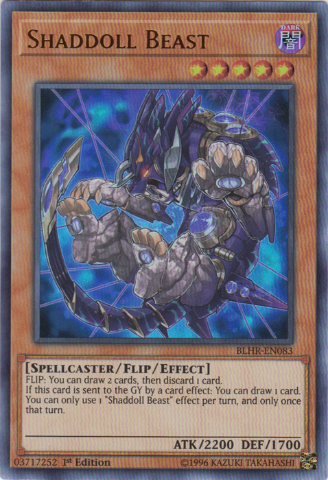 Shaddoll Beast [BLHR-EN083] Ultra Rare | The CG Realm