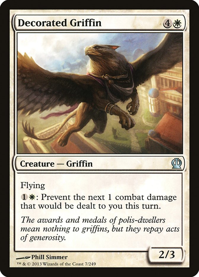Decorated Griffin [Theros] | The CG Realm