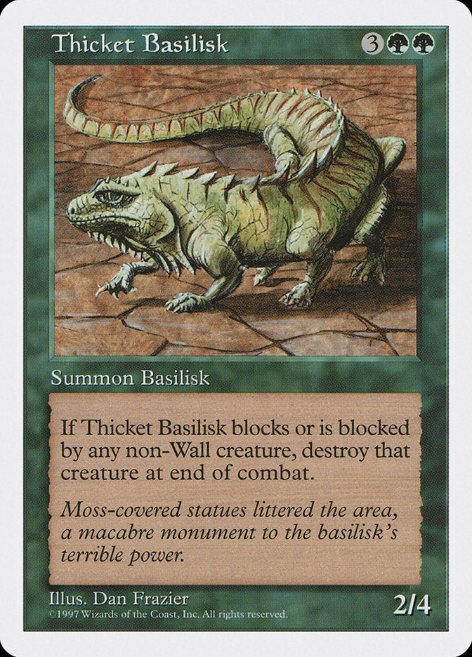 Thicket Basilisk [Fifth Edition] | The CG Realm