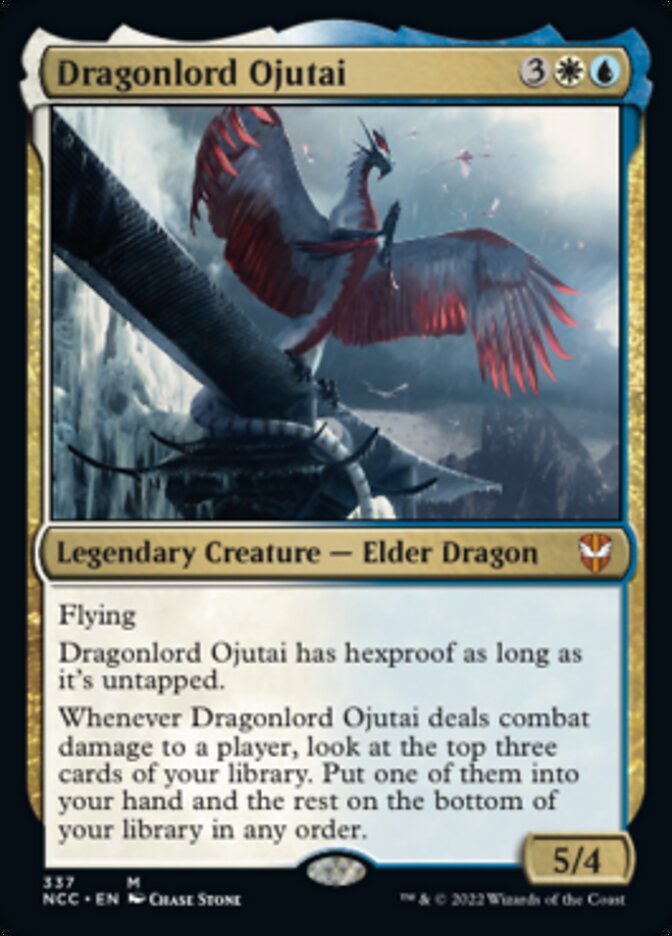 Dragonlord Ojutai [Streets of New Capenna Commander] | The CG Realm