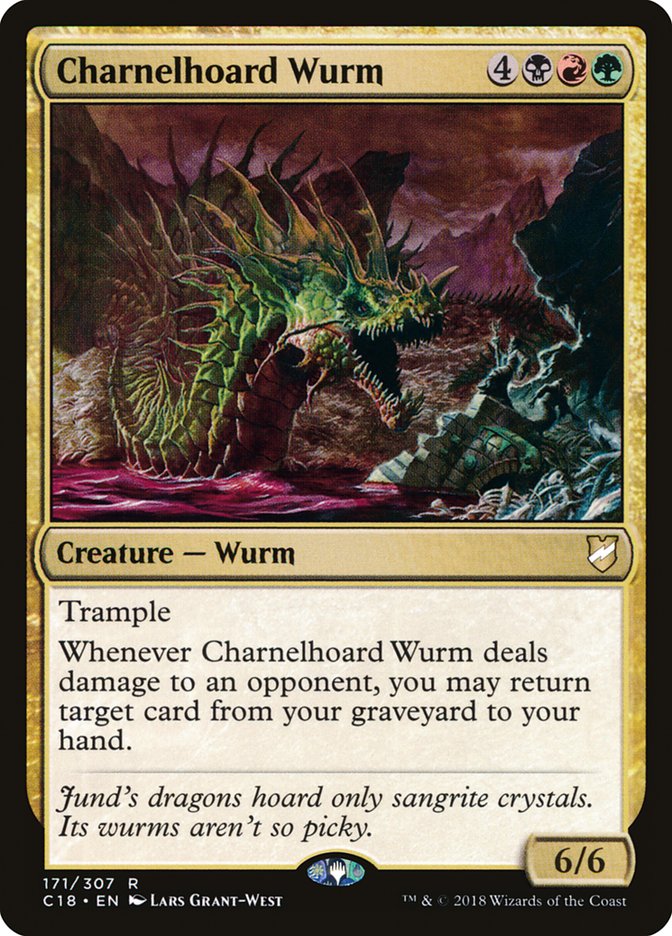 Charnelhoard Wurm [Commander 2018] | The CG Realm