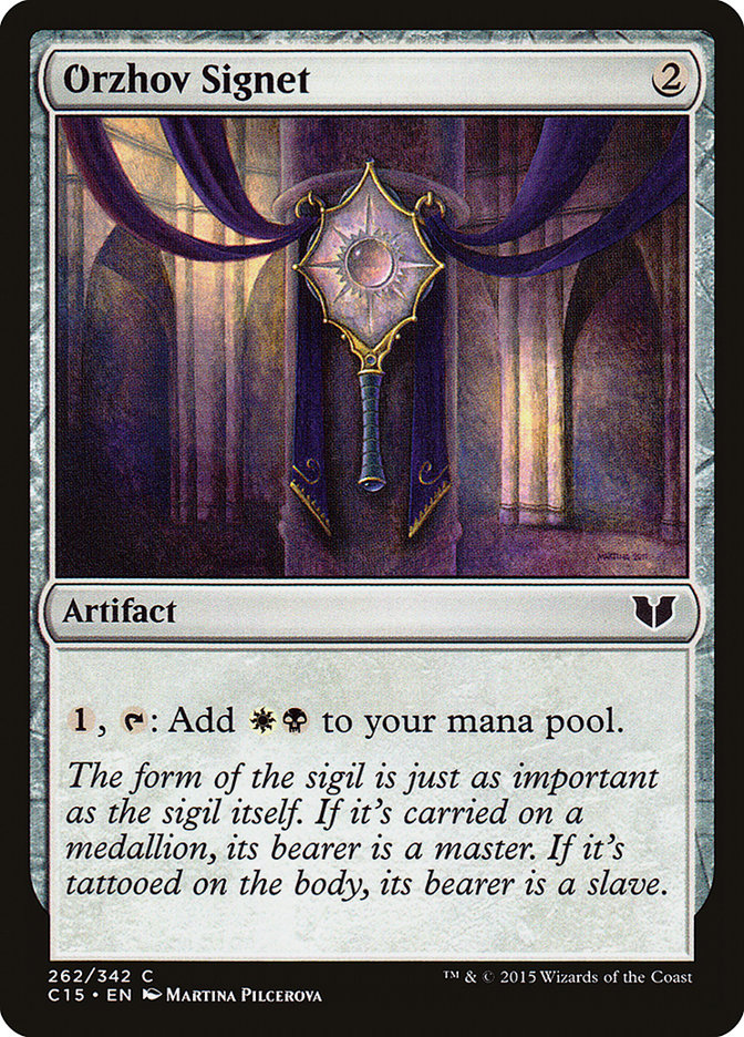 Orzhov Signet [Commander 2015] | The CG Realm