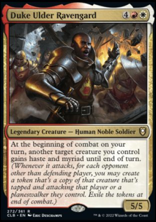 Duke Ulder Ravengard [Commander Legends: Battle for Baldur's Gate] | The CG Realm