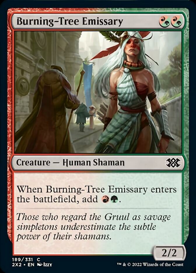 Burning-Tree Emissary [Double Masters 2022] | The CG Realm