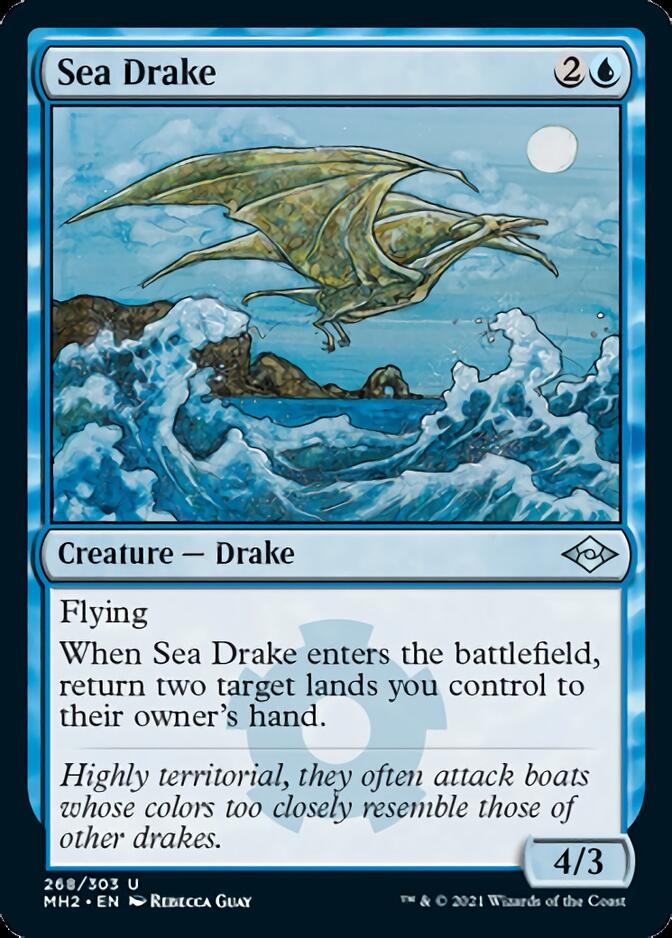 Sea Drake (Foil Etched) [Modern Horizons 2] | The CG Realm