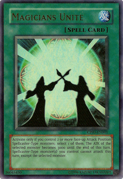 Magician's Unite [CP03-EN001] Ultra Rare | The CG Realm