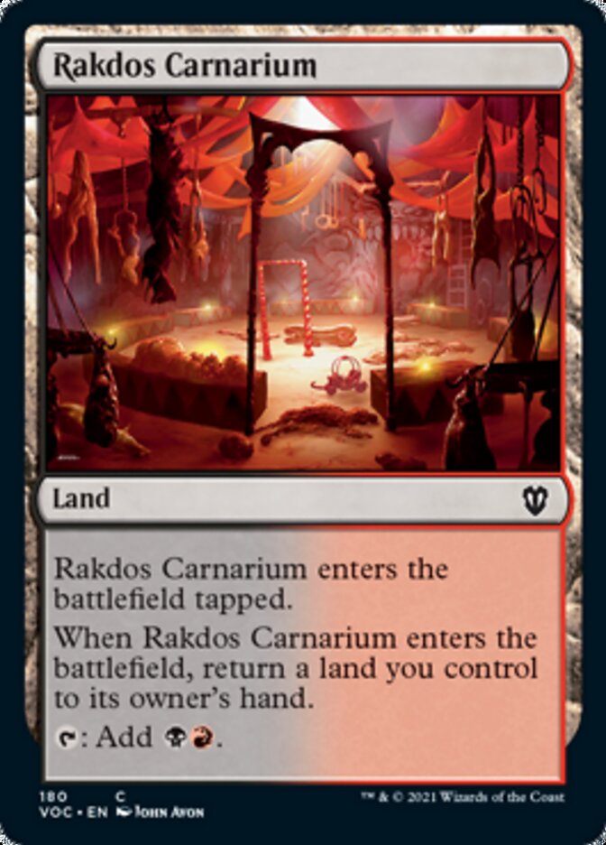Rakdos Carnarium [Innistrad: Crimson Vow Commander] | The CG Realm