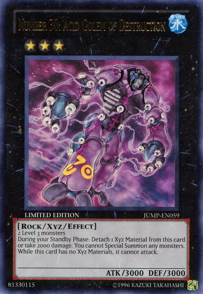 Number 30: Acid Golem of Destruction [JUMP-EN059] Ultra Rare | The CG Realm