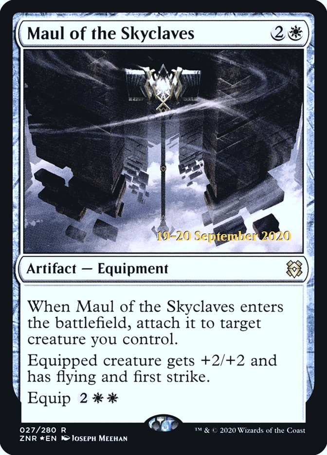 Maul of the Skyclaves [Zendikar Rising Prerelease Promos] | The CG Realm