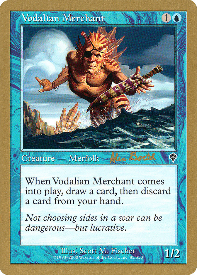Vodalian Merchant (Alex Borteh) [World Championship Decks 2001] | The CG Realm