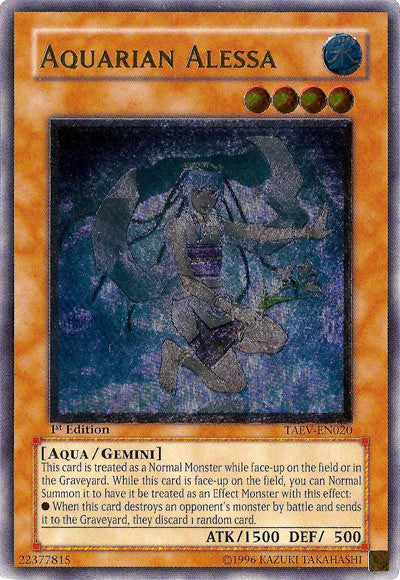 Aquarian Alessa [TAEV-EN020] Ultimate Rare | The CG Realm