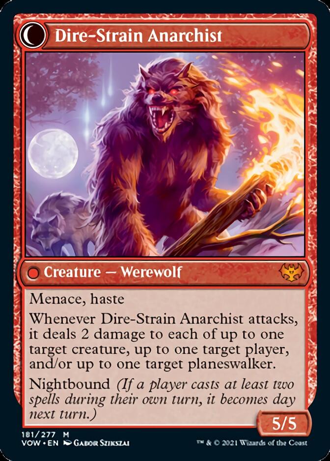 Volatile Arsonist (VOW-181) - Innistrad: Crimson Vow: (Double Faced Transform)