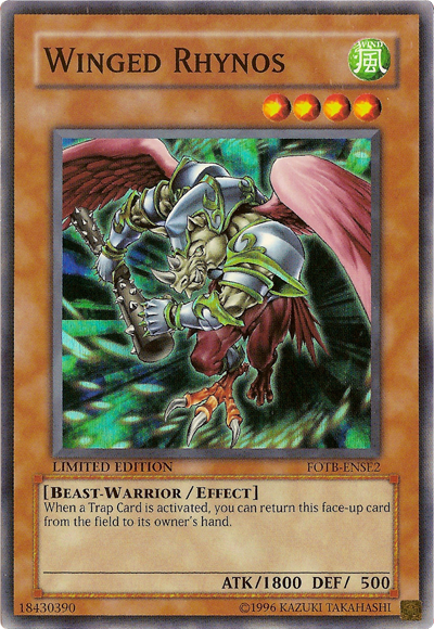 Winged Rhynos [FOTB-ENSE2] Super Rare | The CG Realm