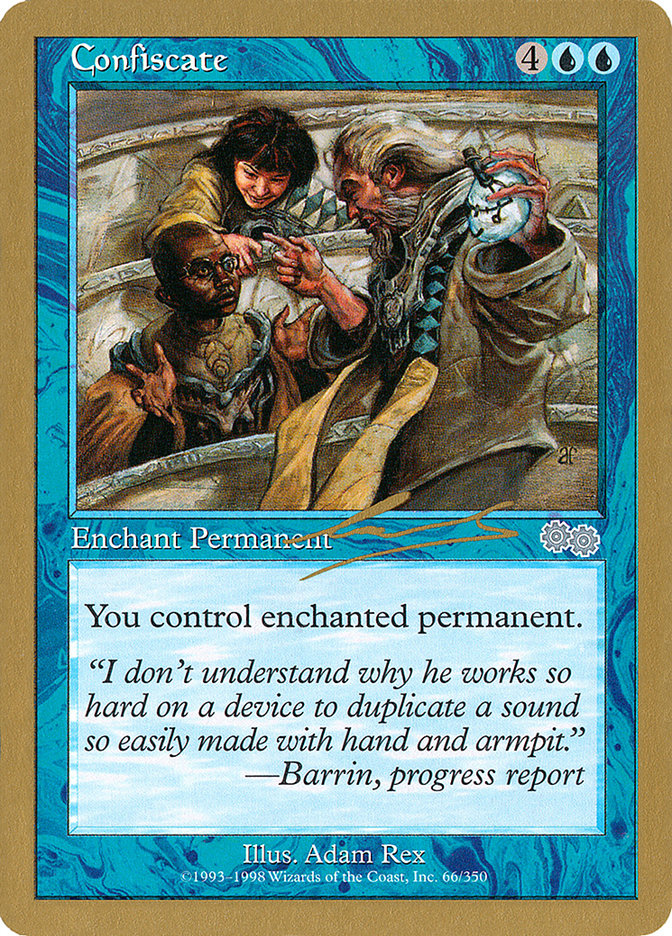 Confiscate (Nicolas Labarre) [World Championship Decks 2000] | The CG Realm