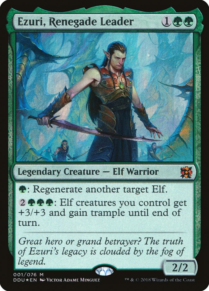 Ezuri, Renegade Leader [Duel Decks: Elves vs. Inventors] | The CG Realm