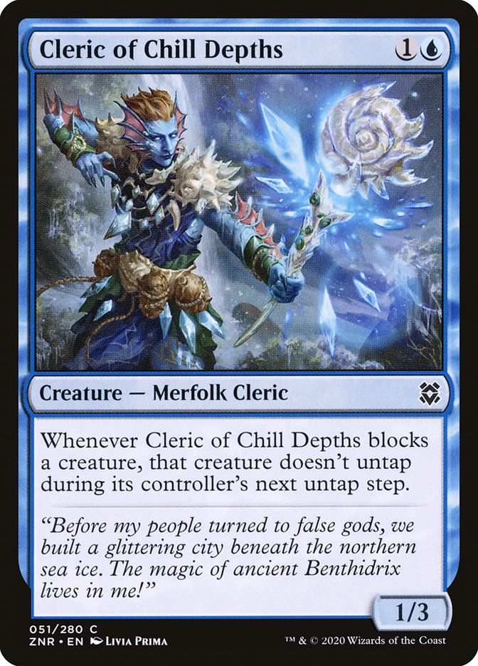 Cleric of Chill Depths [Zendikar Rising] | The CG Realm