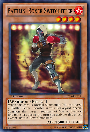 Battlin' Boxer Switchitter [LTGY-EN019] Common | The CG Realm