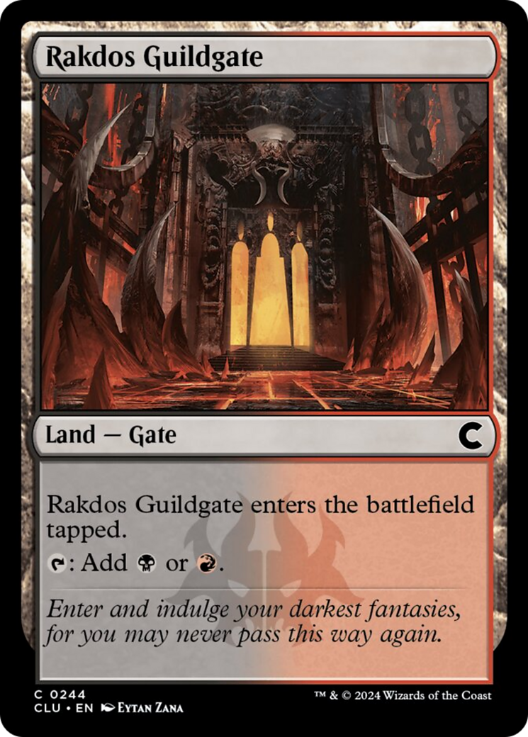 Rakdos Guildgate [Ravnica: Clue Edition] | The CG Realm
