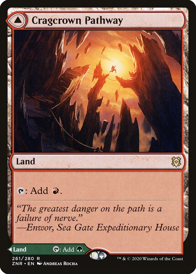 Cragcrown Pathway (ZNR-261) - Zendikar Rising