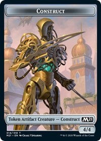Construct // Soldier Double-Sided Token [Core Set 2021 Tokens] | The CG Realm