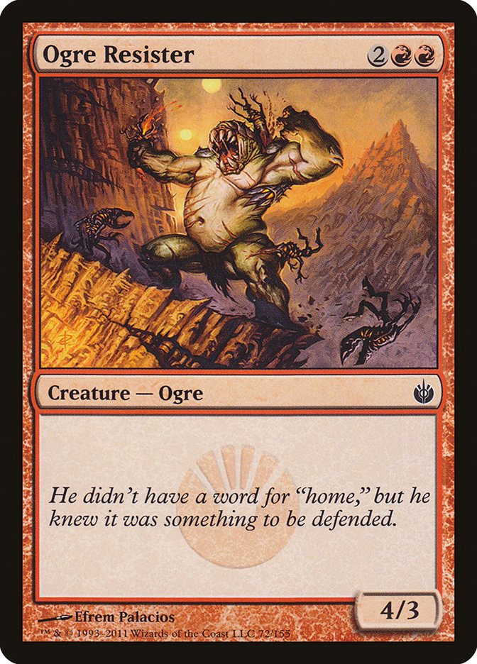 Ogre Resister [Mirrodin Besieged] | The CG Realm