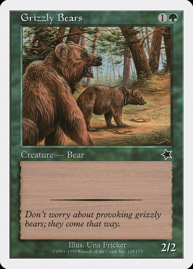Grizzly Bears [Starter 1999] | The CG Realm