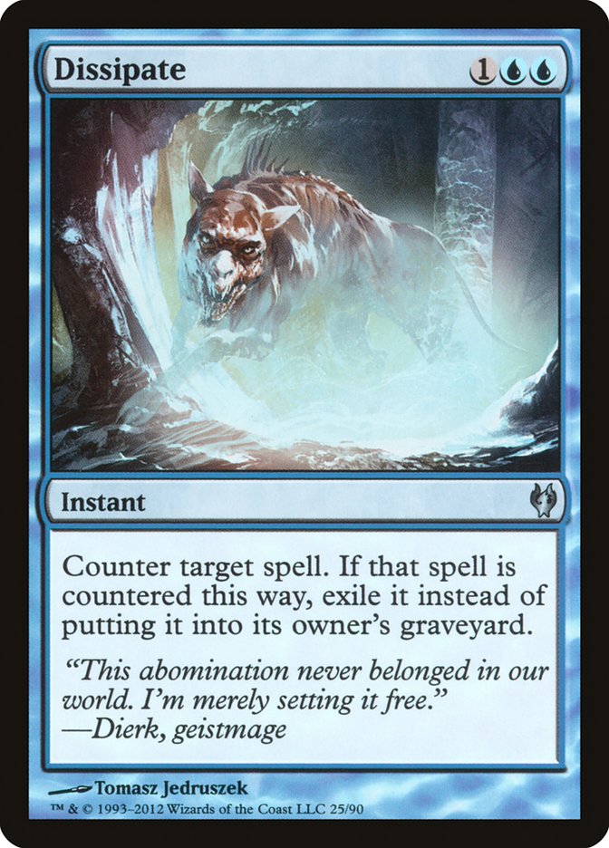 Dissipate [Duel Decks: Izzet vs. Golgari] | The CG Realm