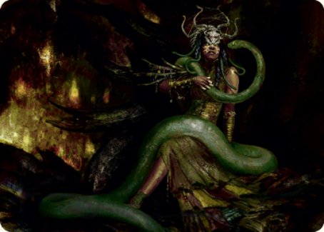 Saryth, the Viper's Fang Art Card [Innistrad: Midnight Hunt Art Series] | The CG Realm