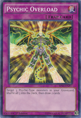 Psychic Overload [BP03-EN207] Shatterfoil Rare | The CG Realm