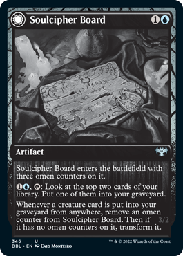 Soulcipher Board (DBL-346) - Innistrad: Double Feature: (Double Faced Transform)